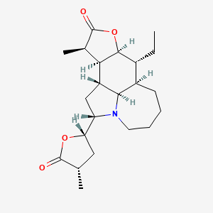 molecular formula C22H33NO4 B1234503 薯蓣碱 N 