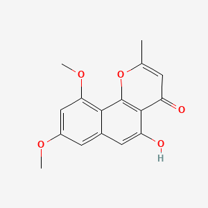 molecular formula C16H14O5 B1234507 Flavasperone CAS No. 3566-99-2