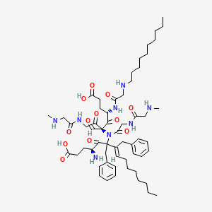 molecular formula C58H88N8O12 B1234517 Decyl-2E CAS No. 73243-34-2