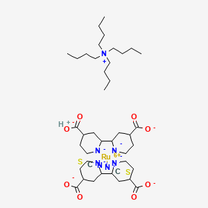 molecular formula C42H69N7O8RuS2-2 B12345236 CID 156591907 