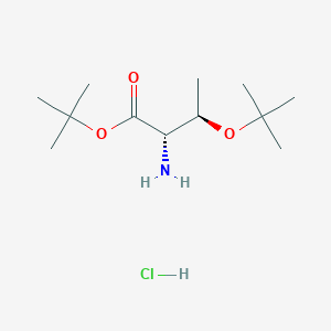 (2S,3R)-tert-Butyl 2-amino-3-(tert-butoxy)butanoate hydrochloride