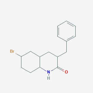 3-benzyl-6-bromo-3,4,4a,5,6,7,8,8a-octahydro-1H-quinolin-2-one