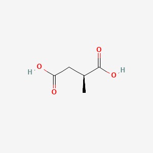 molecular formula C5H8O4 B1234538 (S)-(-)-甲基琥珀酸 CAS No. 2174-58-5