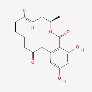 molecular formula C18H22O5 B1234544 Monocillin IV 