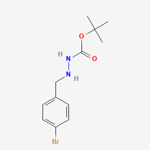 N'-[(4-Bromophenyl)methyl](tert-butoxy)carboh ydrazide