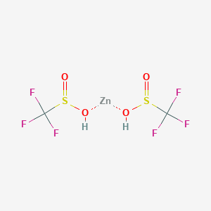 Bis[[(trifluoromethyl)sulfinyl]oxy]zinc