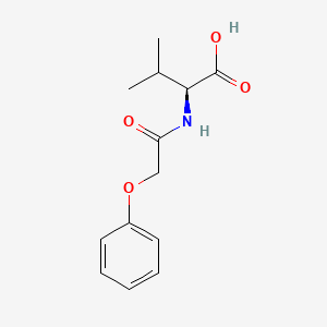 (2S)-3-methyl-2-(2-phenoxyacetamido)butanoic acid