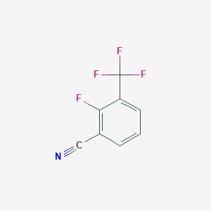 molecular formula C8H3F4N B123455 2-Fluoro-3-(trifluorometil)benzonitrilo CAS No. 146070-35-1