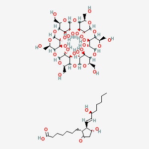 molecular formula C56H94O35 B1234552 前列腺素E1α-去氧肾上腺素 CAS No. 55648-20-9