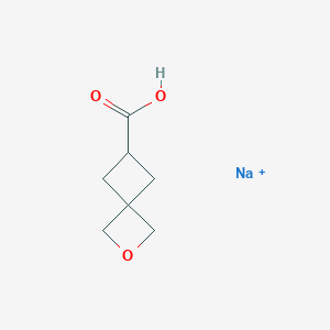 sodium;2-oxaspiro[3.3]heptane-6-carboxylic acid