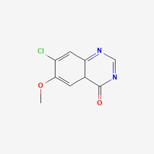 7-chloro-6-methoxy-4aH-quinazolin-4-one