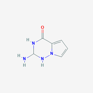 2-amino-2,3-dihydro-1H-pyrrolo[2,1-f][1,2,4]triazin-4-one