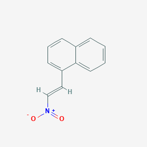 molecular formula C12H9NO2 B1234571 1-(2-硝基乙烯基)萘 CAS No. 4735-49-3