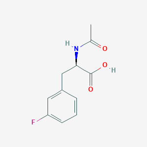 molecular formula C11H12FNO3 B12345713 Ac-D-Phe(3-F)-OH 