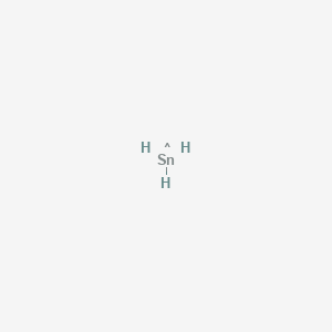 molecular formula H3Sn B1234572 Stannyl 