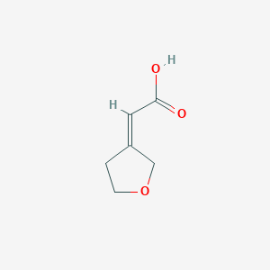 2-[(3z)-Oxolan-3-ylidene]acetic acid