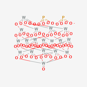 molecular formula O62P2W18-6 B1234587 二磷酸十八钨酸盐(6-) 