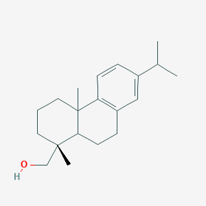 molecular formula C20H30O B1234588 Podocarpa-8,11,13-trien-15-ol, 13-isopropyl- 