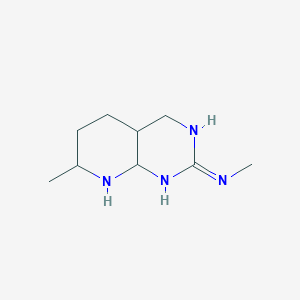 N,7-dimethyl-3,4,4a,5,6,7,8,8a-octahydro-1H-pyrido[2,3-d]pyrimidin-2-imine