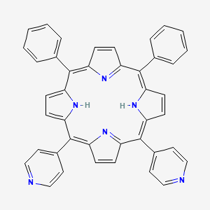 5,10-Diphenyl-15,20-di(4-pyridyl)-21H,23H-porphine