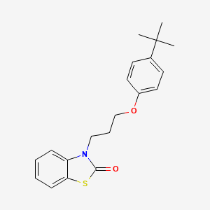 3-[3-(4-Tert-butylphenoxy)propyl]-1,3-benzothiazol-2-one