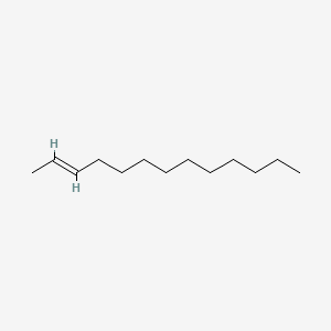 molecular formula C13H26 B1234613 trans-2-Tridecene CAS No. 25377-82-6