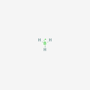 molecular formula BH3- B1234622 Trihydridoborate(.1-) 