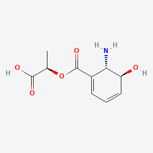 molecular formula C10H13NO5 B1234628 Oryzoxymycin CAS No. 12640-81-2