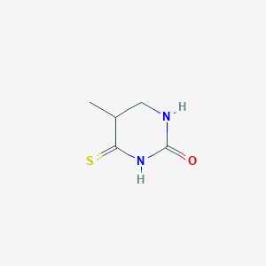 2(1H)-Pyrimidinone, 3,4-dihydro-5-methyl-4-thioxo-(9CI)