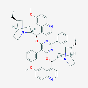 molecular formula C56H60N6O4 B123464 (DHQD)2Pyr CAS No. 149725-81-5