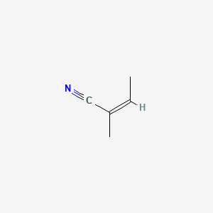 molecular formula C5H7N B1234641 2-丁烯腈，2-甲基-，(2Z)- CAS No. 20068-02-4