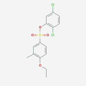 2,5-Dichlorophenyl 4-ethoxy-3-methylbenzene-1-sulfonate