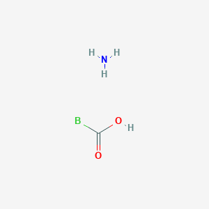 molecular formula CH4BNO2 B1234644 Ammonia-boranecarboxylic acid CAS No. 74861-59-9