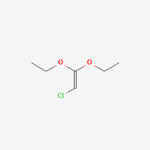 molecular formula C6H11ClO2 B1234648 Chloroketene diethylacetal CAS No. 42520-09-2