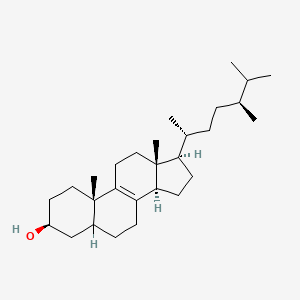 molecular formula C28H48O B1234650 Ergost-8-en-3-ol CAS No. 53649-61-9