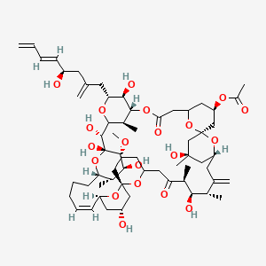 molecular formula C61H94O20 B1234655 Spongistatin 6 