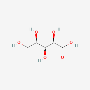 molecular formula C5H10O6 B1234657 D-xylonic acid CAS No. 526-91-0