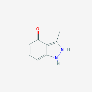 molecular formula C8H8N2O B123466 3-甲基-1H-吲唑-4-醇 CAS No. 149071-05-6