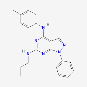 1-phenyl-N6-propyl-N4-(p-tolyl)-1H-pyrazolo[3,4-d]pyrimidine-4,6-diamine