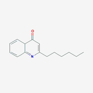 2-hexyl-4aH-quinolin-4-one