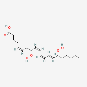 molecular formula C20H32O6 B1234677 8,15-Dihpete 