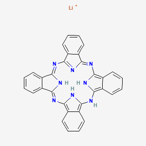 molecular formula C32H20LiN8 B12346770 CID 156591927 