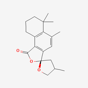 molecular formula C19H24O3 B1234682 6-Methylcryptoacetalide 