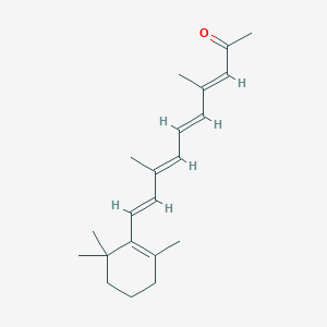 molecular formula C21H30O B1234702 15-Methyl retinone CAS No. 67517-37-7
