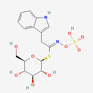 molecular formula C16H20N2O9S2 B1234704 Glucobrassicin CAS No. 4356-52-9