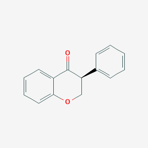 molecular formula C15H12O2 B1234712 (3S)-isoflavanone 