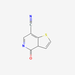 4-oxo-3aH-thieno[3,2-c]pyridine-7-carbonitrile