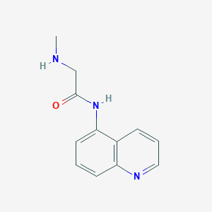 N~2~-methyl-N-quinolin-5-ylglycinamide