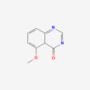 molecular formula C9H8N2O2 B12347163 5-methoxy-4aH-quinazolin-4-one 