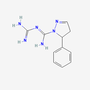 N'-carbamimidoyl-3-phenyl-3,4-dihydropyrazole-2-carboximidamide